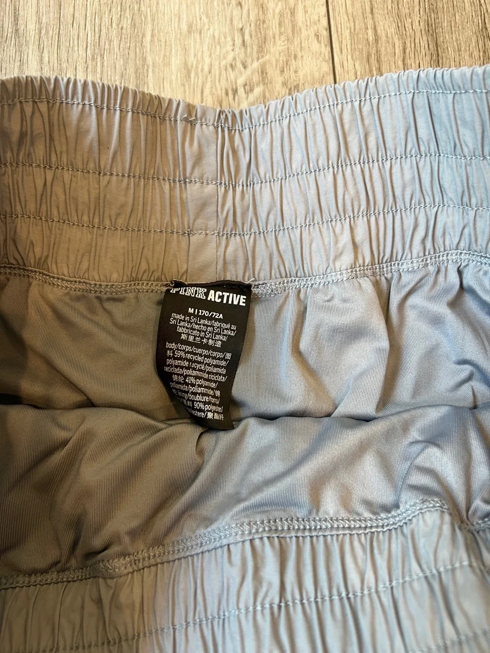 Victoria’s Secret PINK Active Gray Running Shorts Women’s Medium Lined Athletic